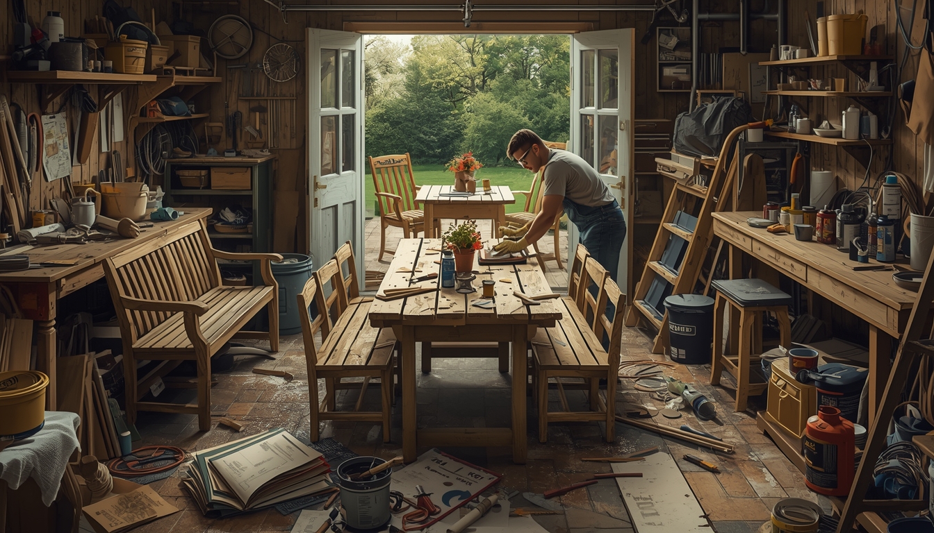 Styledesirable garden furniture restoration